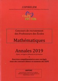  COPIRELEM et Pierre Eysseric - Mathématiques Concours de recrutement des Professeurs des Ecoles - Annales + exercices complémentaires avec corrigés issus des concours blancs et examens des ESPE.