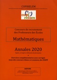  COPIRELEM - Mathématiques Concours de recrutement des professeurs des écoles - Annales + exercices complémentaires avec corrigés issus des concours blancs et examens des INSPE.