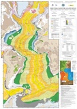 Peter Miles - Carte structurale de l'océan Atlantique - 1/20 000 000.