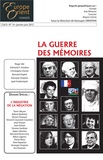 Varoujan Sirapian - Europe & Orient N° 14, Janvier-Juin 2012 : La guerre des mémoires.