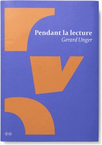 Gerard Unger - Pendant la lecture.