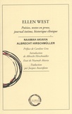 Ellen West - Poésies, textes en prose, journal intime, historique clinique.