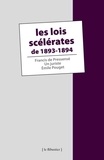 Francis de Pressensé et Emile Pouget - Les lois scélérates de 1893-1894.
