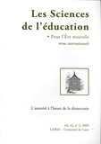 Eirick Prairat - Les Sciences de l'éducation - Pour l'Ere nouvelle Volume 42 N° 3, 2009 : L'autorité à l'heure de la démocratie.