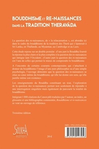 Bouddhisme et re-naissances dans la tradition Theravada (nouvelle édition)