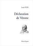  Louis XVIII - Déclaration de Vérone.