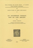 Léopold Migeotte - Les souscriptions publiques dans les cités grecques.