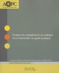 Julie Lyne Leroux - Evaluer les compétences au collégial et à l'université : un guide pratique.
