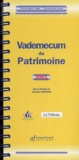 Véronique Couturier et  Collectif - Vademecum Du Patrimoine. Edition 2001.