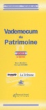 Véronique Couturier et  Collectif - Vademecum du patrimoine. - 8ème édition 2003.