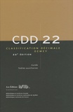 Raymonde Couture-Lafleur et Louis Cabral - Classification décimale Dewey et Index - 4 volumes.