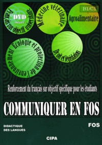 Elena Petrea - Communiquer en FOS - Renforcement du français pour les étudiants. 1 DVD