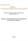 Claude-Yves Baum et Baudouin Decharneux - Vienne et l'exploration de l'inconscient - Entre Freud et Moreno.