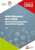  Collectif - Aide-mémoire des CPAS - Recueil des principales dispositions légales.