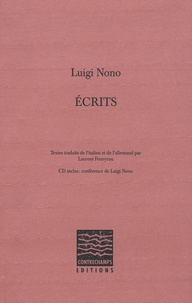 Luigi Nono - Ecrits. 1 CD audio