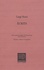 Luigi Nono - Ecrits. 1 CD audio
