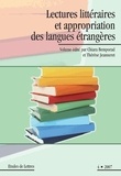 Chiara Bemporad - Etudes de Lettres N° 278/2007 : Lectures littéraires et appropriation des langues étrangères.