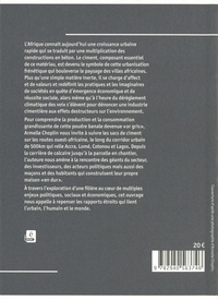 Matière grise de l'urbain. La vie du ciment en Afrique