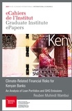 Reuben Muhindi Wambui - Climate-Related Financial Risks for Kenyan Banks - An Analysis of Loan Portfolios and GHG Emissions.