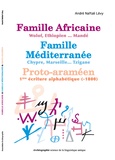 André Naftali Lévy - Famille Africaine - Wolof-Ethiopien... Mandé, Famille Méditerranée - Chypre, Marseille... Tzigane, Proto-araméen - 1re écriture alphabétique (-1800).