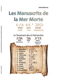 André Naftali Lévy - Les Manuscrits de la Mer Morte - Le Testament des Douze Patriarches.