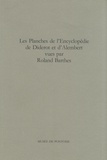 Jérôme Serri - Les planches de l'Encyclopédie de Diderot et d'Alembert vues par Roland Barthes.