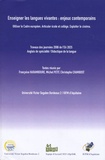 Michel Petit et Françoise Haramboure - Enseigner les langues vivantes : enjeux contemporains - Travaux des journées 2006 de l'EA 2025.