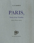 Charles-Ferdinand Ramuz - Paris, note d'un Vaudois.