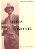 W-Ronald-D Fairbairn - Etudes psychanalytiques de la personnalité.