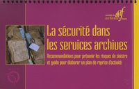  AAF - La sécurité dans les services archives.