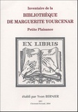 Yvon Bernier - Inventaire de la bibliothèque de Marguerite Yourcenar - Petite Plaisance.