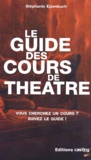 Stéphanie Ejzenbuch - Le guide des cours de théâtre.