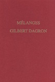  Collège de France - Mélanges Gilbert Dagron.