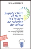 Nicolas Bertrand - Supply Chain et NTIC : les leviers de création de valeur - Connaître l'impact de l'utilisation des Nouvelles Technologies sur la performance de la Supply Chain.