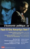 Robert Salais et Jean-Michel Bonvin - L'Economie politique N° 27, Juillet 2005 : Faut-il lire Amartya Sen ?.