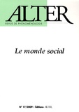 Jean-Claude Gens et Florence Caeymaex - Alter N° 17 / 2009 : Le monde social.
