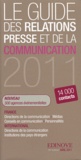  Edinove - Le guide des relations presse et de la communication 2011.