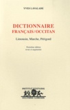 Yves Lavalade - Dictionnaire français/occitan - Limousin, Marché, Périgord.