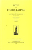 Jacqueline Champeaux - Revue des études latines N° 91/2013 : .