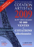 Christian Sorriano - Dictionnaire cotation des artistes 2009.