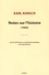 Karl Korsch - Notes sur l'histoire (1942).