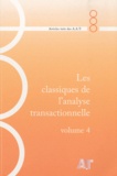  AAT - Les classiques de l'analyse transactionnelle - Volume 4, 1981-1984.