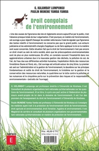 Droit congolais de l'environnement