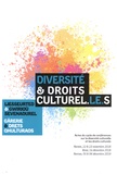 Philippe Ramel et Tudi Kernalegenn - Diversité et droits culturel.le.s - Actes du cycle de conférences sur la diversité culturelle et les droits culturels.