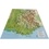  3D Map - Carte en relief des Alpes françaises et de ses massifs alpins - 1/650 000.