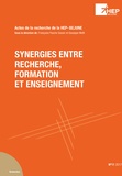 Giuseppe Melfi et Françoise Pache-Gossin - Synergies entre recherche, formation et enseignement.