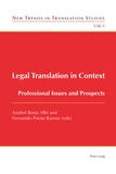 Anabel Borja Albi - Legal Translation in Context - Professional Issues and Prospects.