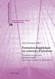 Aude Bretegnier - Formation linguistique en contextes d'insertion - Compétences, posture, professionnalité : concevoir un cadre de référence(s).