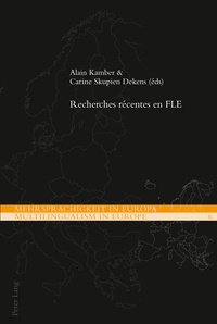 Alain Kamber - Recherches récentes en FLE.