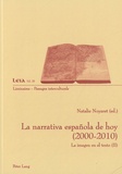 Natalie Noyaret - La narrativa española de hoy (2000 - 2010) - (II) : La imagen en el texto.